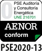 Sello AENOR UNE 216701 - PSE2020-13